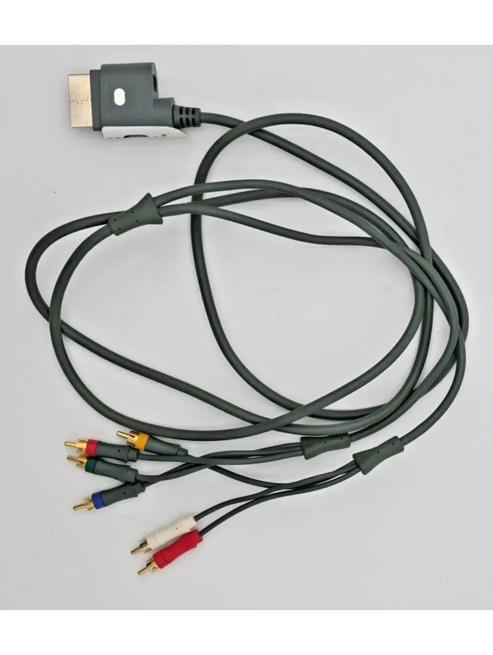Genuine Official OEM Microsoft XBOX 360 Composite AV Cable X821376-001 Tested